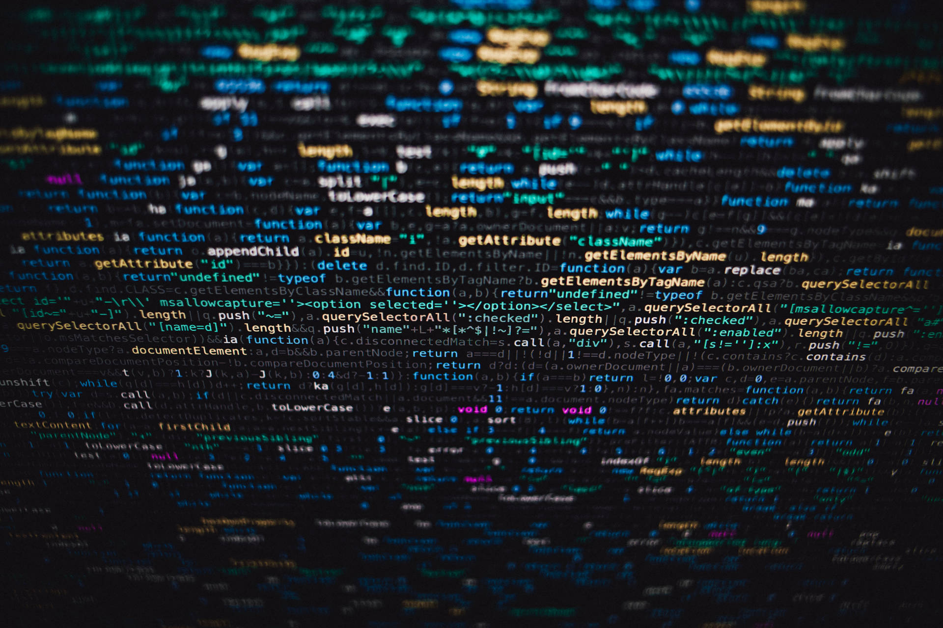 Code Data Screen Background