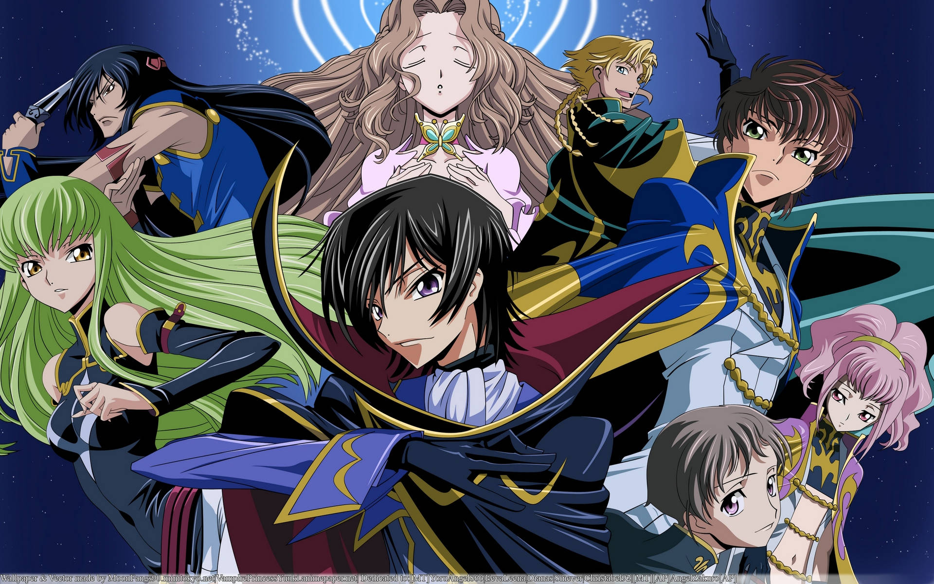 Code Geass Season 3 Characters Background