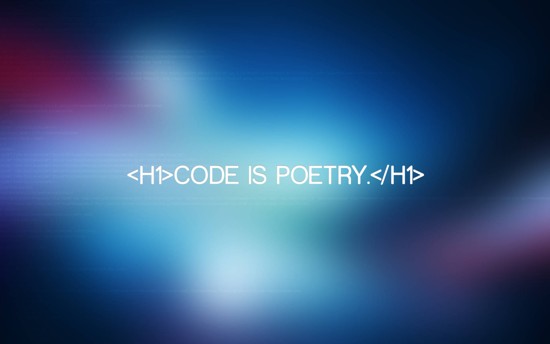 Coder Pride In Code Background
