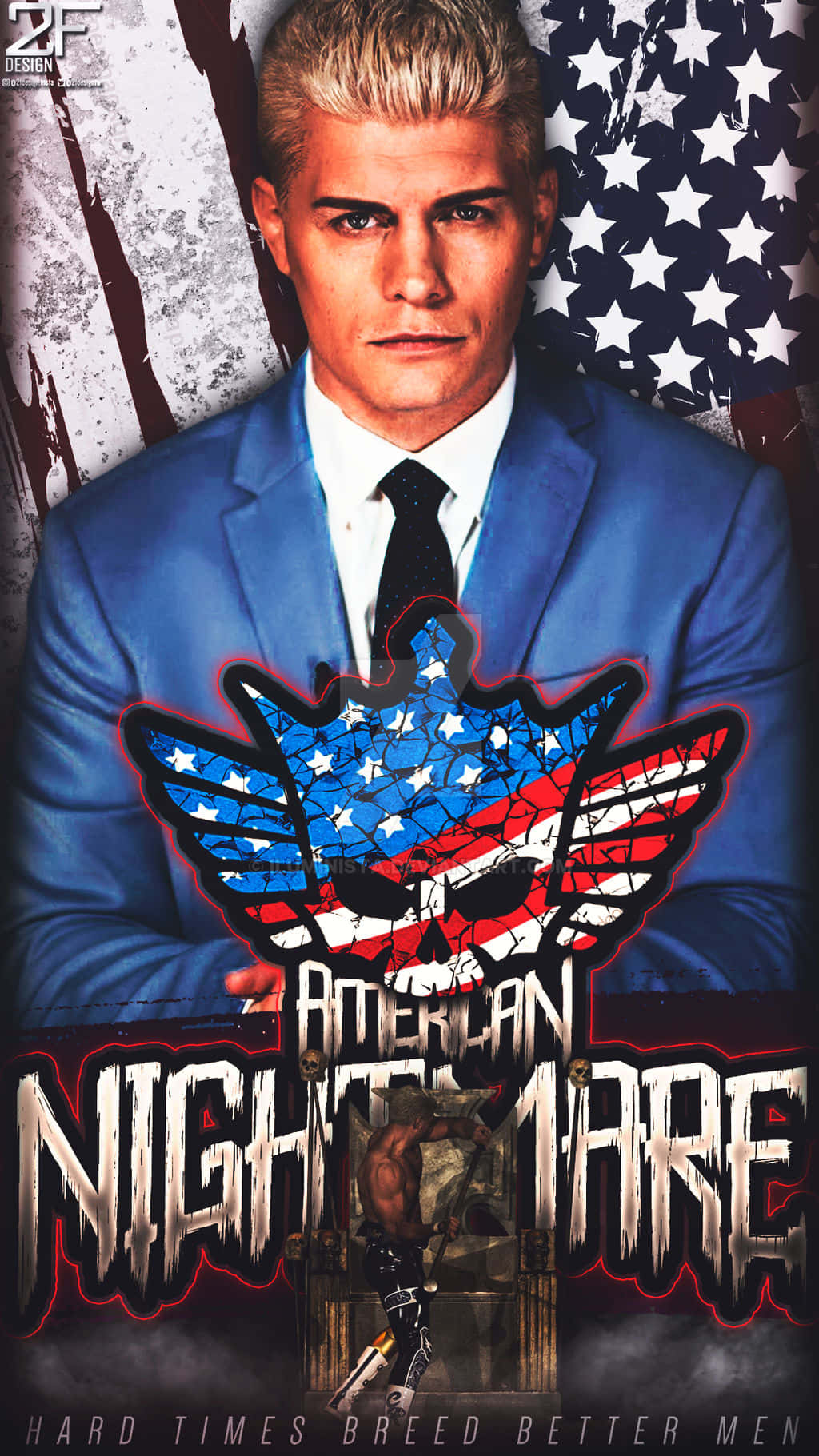 Cody Rhodes American Nightmare Background