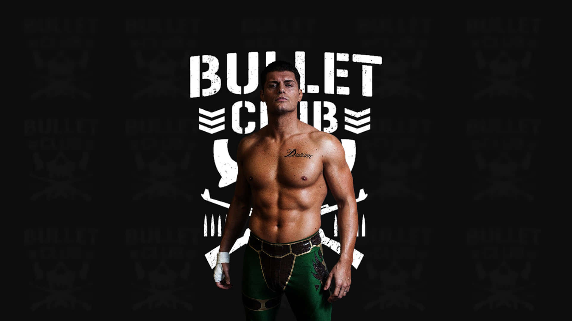 Cody Rhodes Bullet Club Poster Background