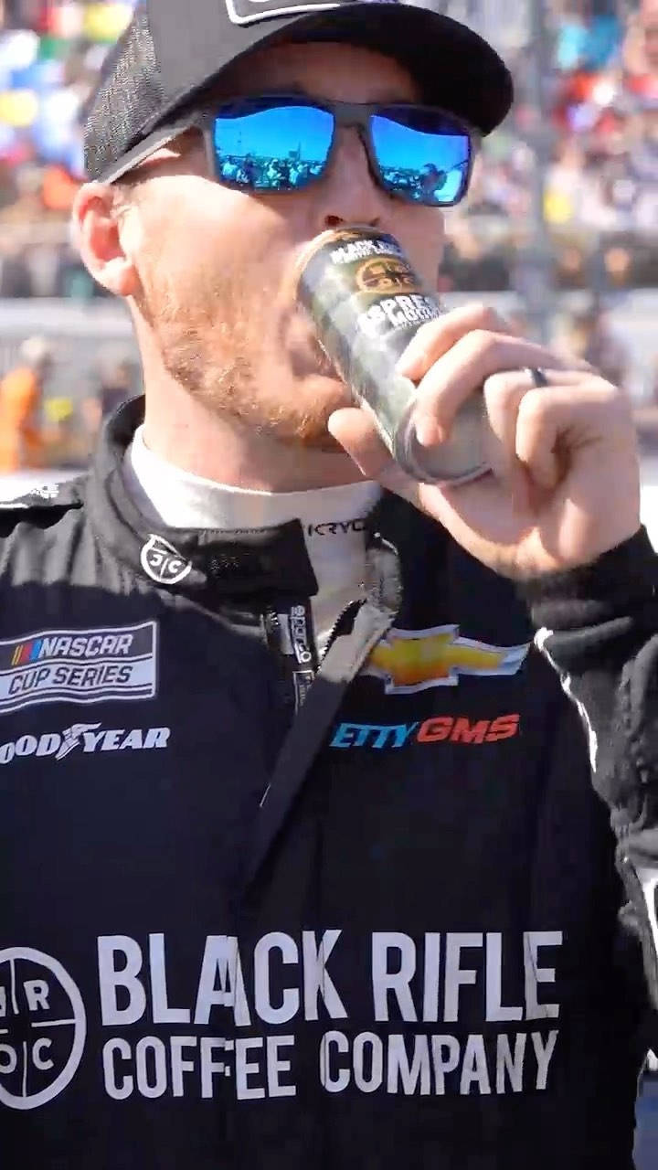 Coffee Drinker Ty Dillon Background