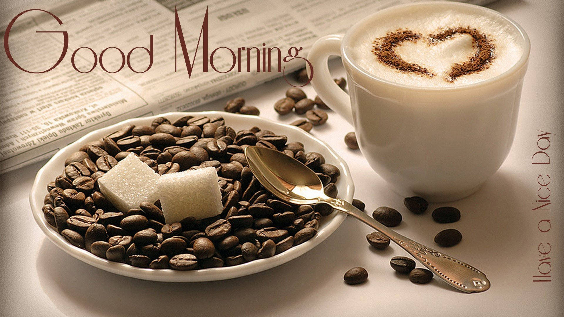Coffee Good Morning Background