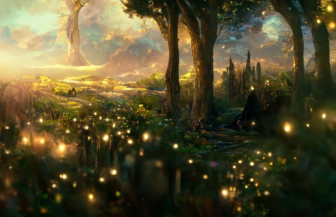 Coherent Light From Fireflies