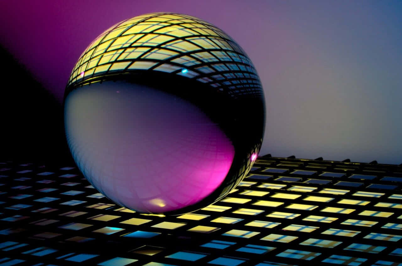 Coherent Light Reflections Background
