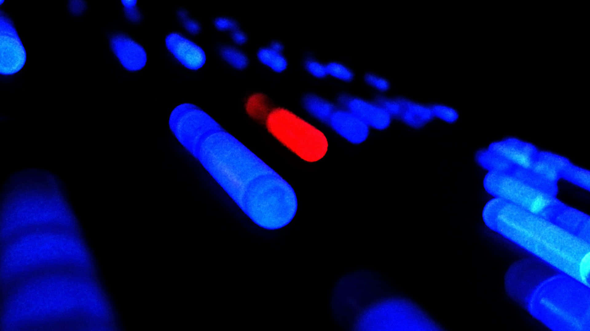 Coherent Lights In The Dark Background