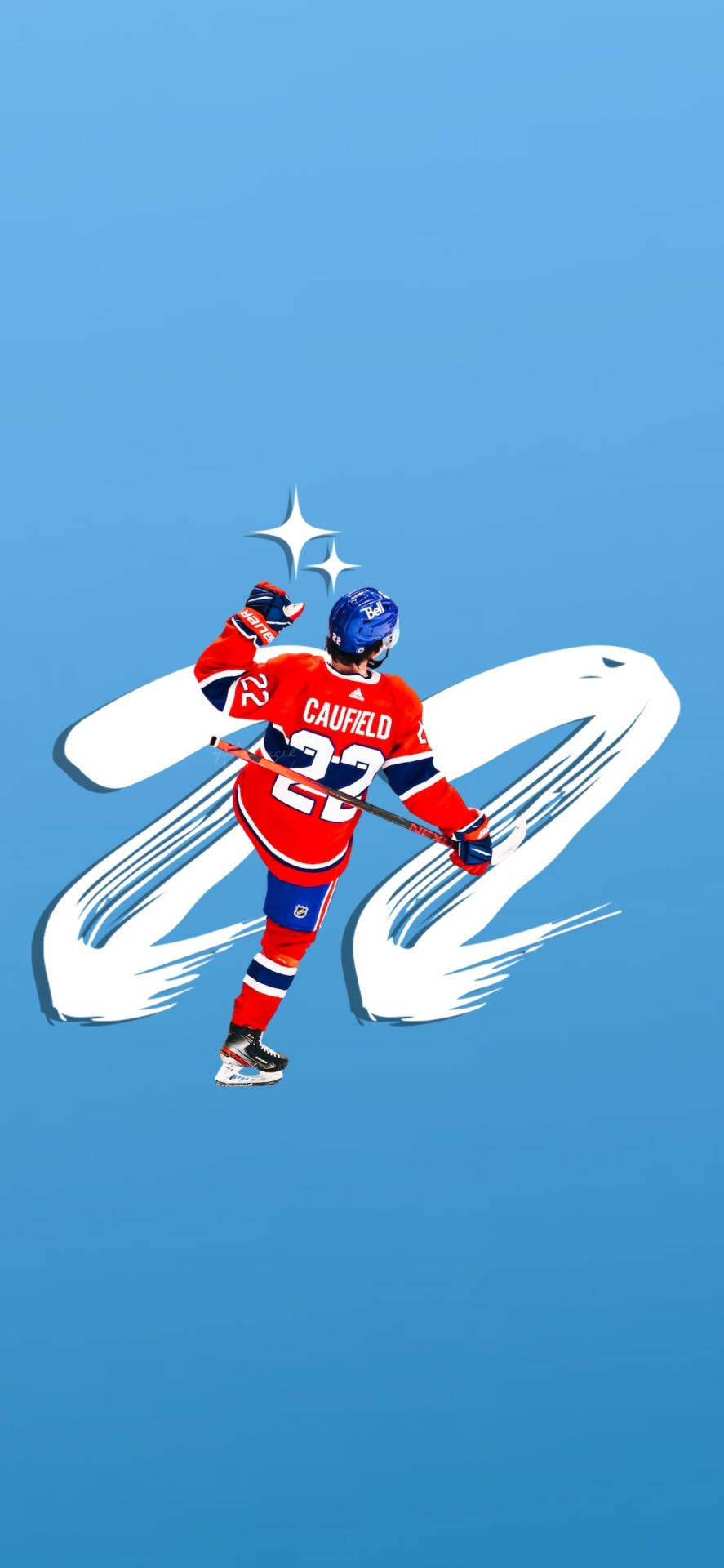 Cole Caufield Montreal Canadiens Number 22 Player