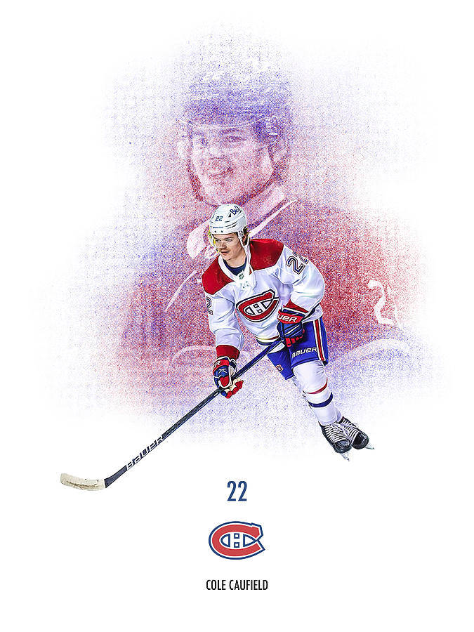 Cole Caufield Montreal Canadiens Poster Art