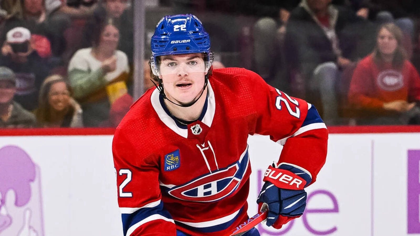 Cole Caufield Montreal Canadiens Right Wing Background