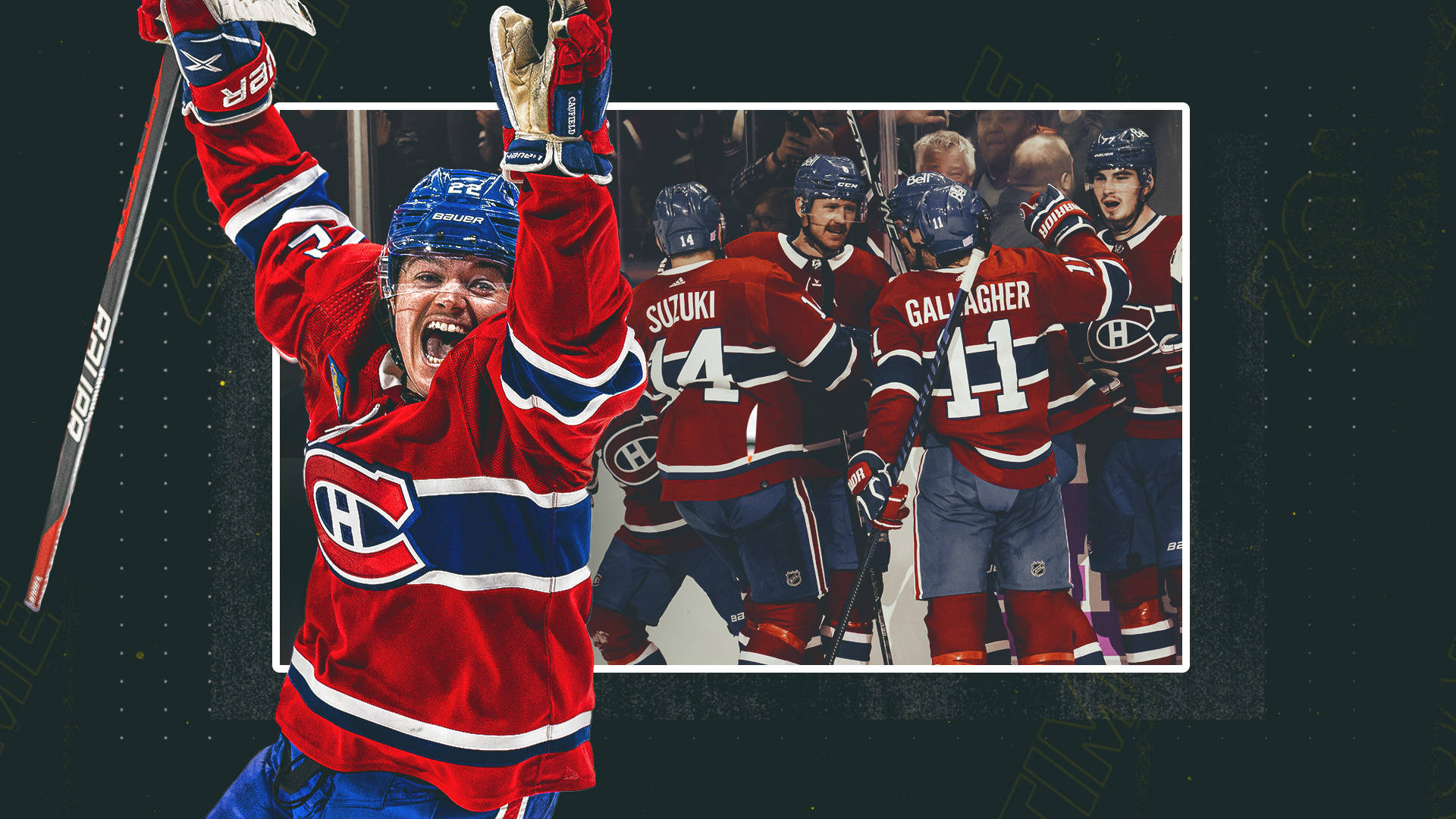 Cole Caufield Montreal Canadiens Team Background