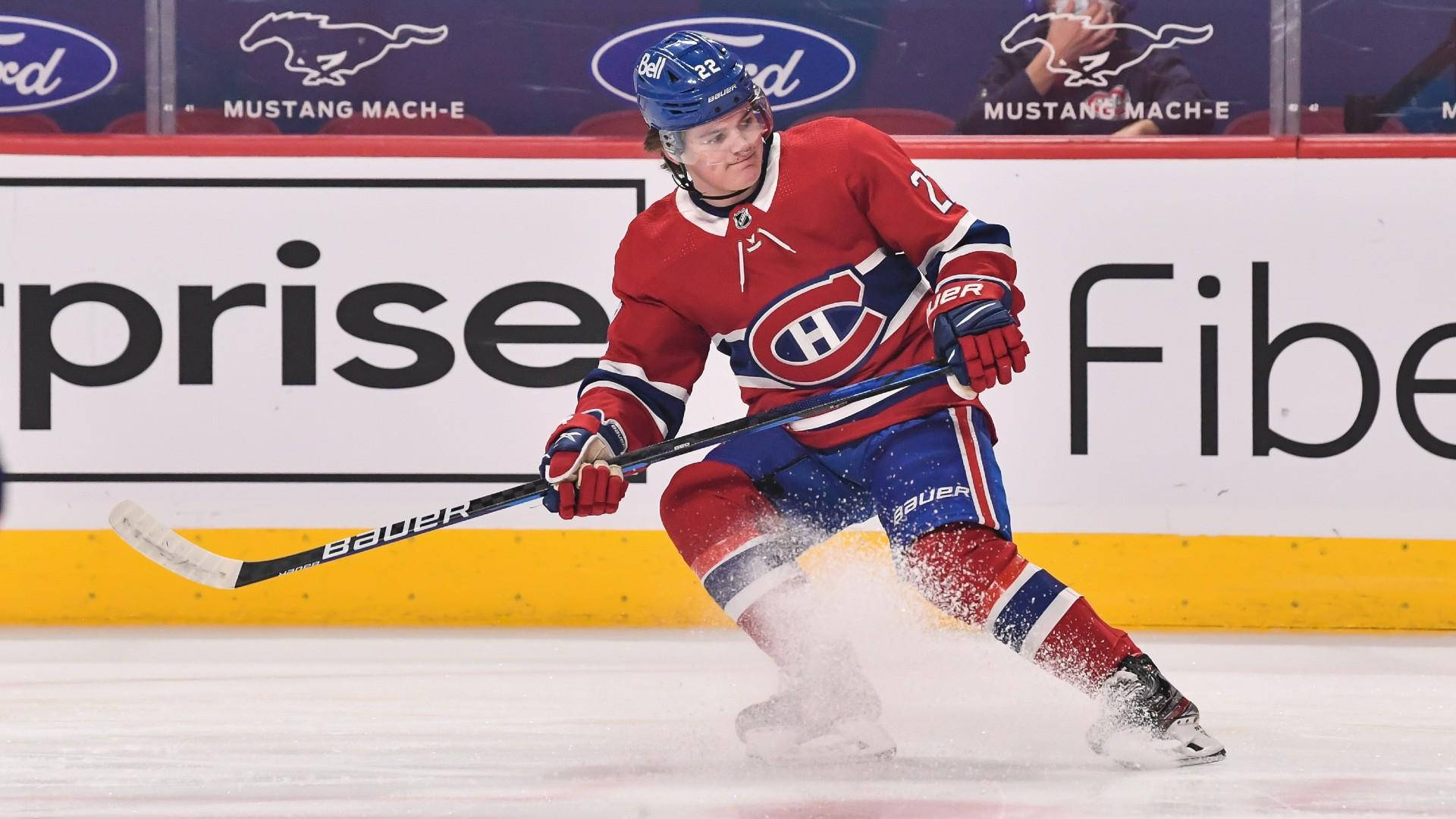 Cole Caufield Montreal Canadiens Vs. Edmonton Oilers Background