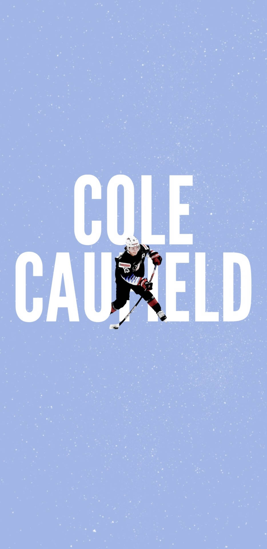 Cole Caufield Sports Athlete Name Art