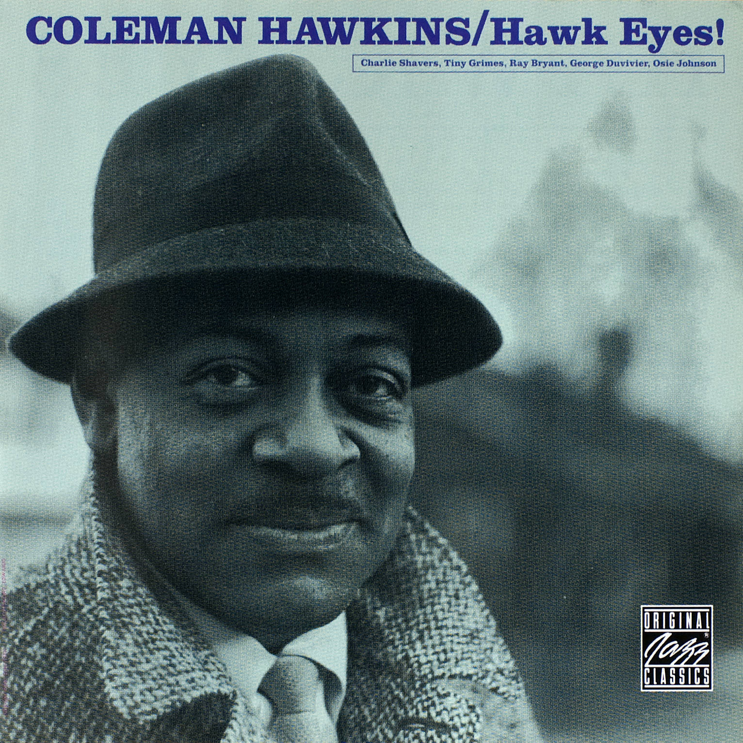 Coleman Hawkins Hawk Eyes Album Cover Background