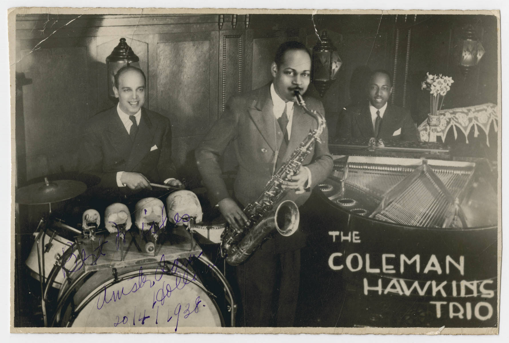 Coleman Hawkins Trio Performance Background