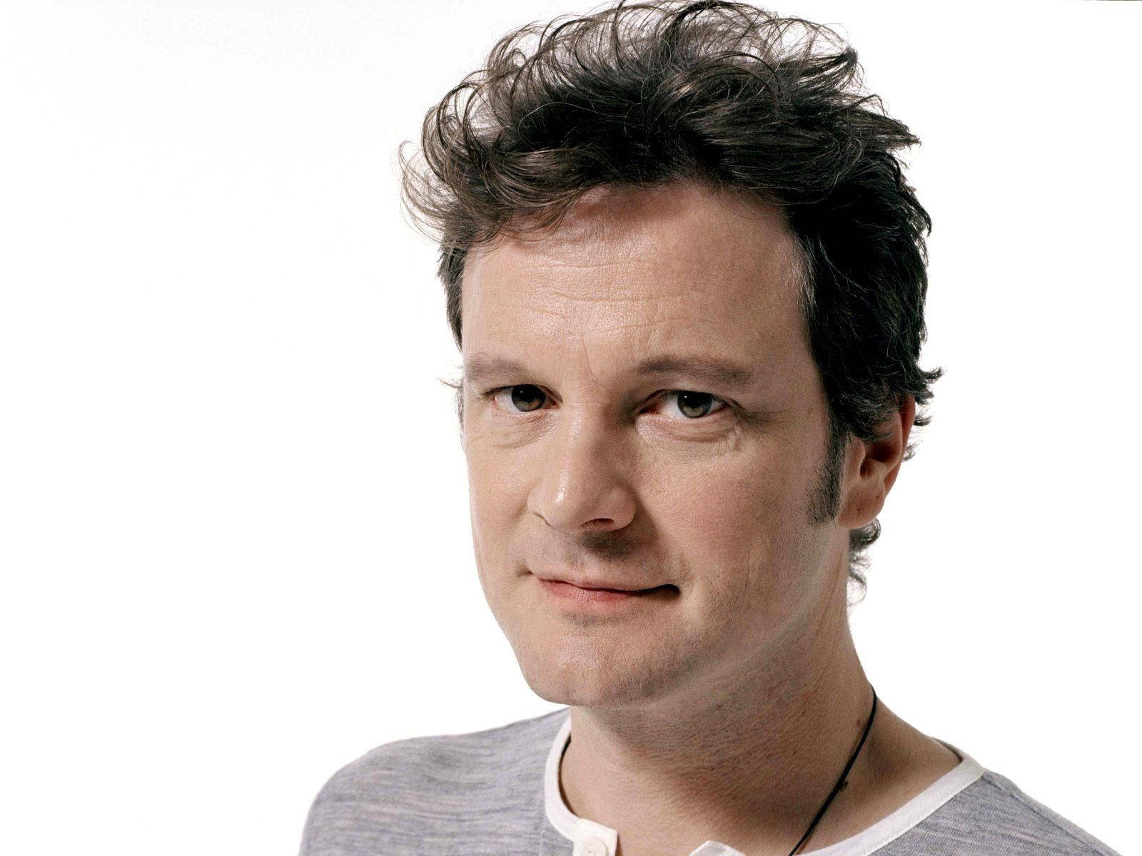 Colin Firth Close Up Shot For Esquire Magazine Background