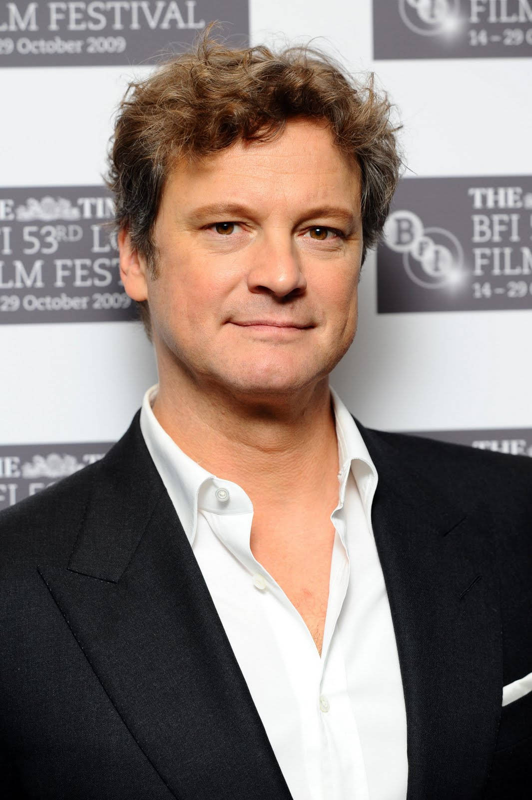 Colin Firth During 53rd Bfi London Film Festival