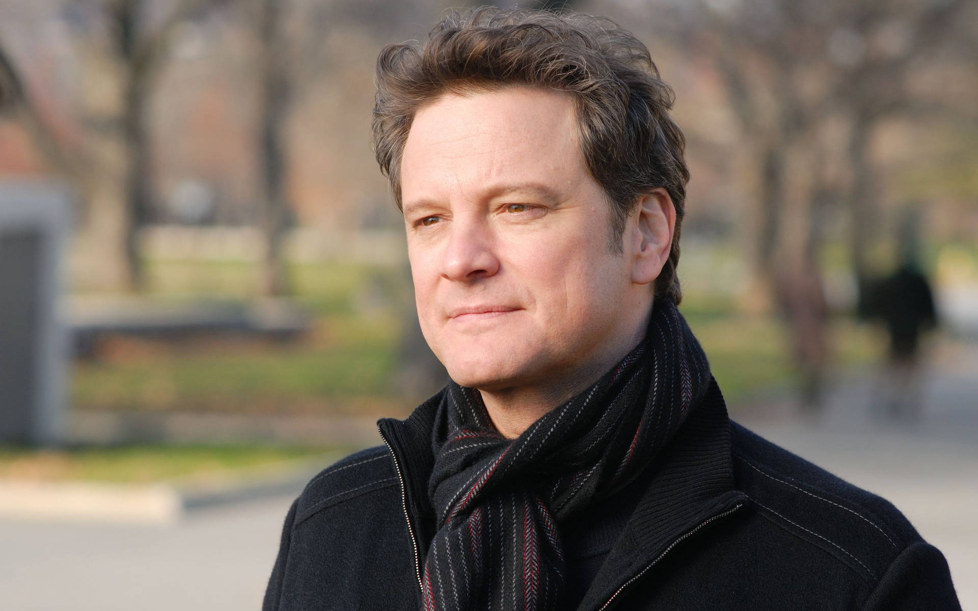 Colin Firth In The Accidental Husband Film Background