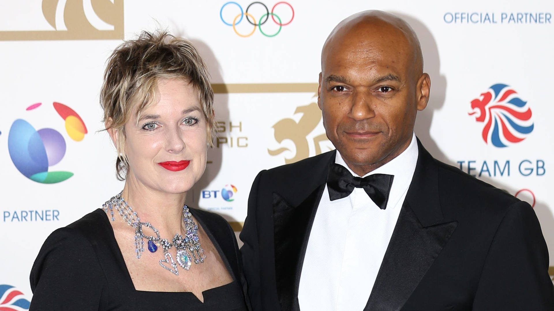 Colin Salmon And Fiona Hawthorne