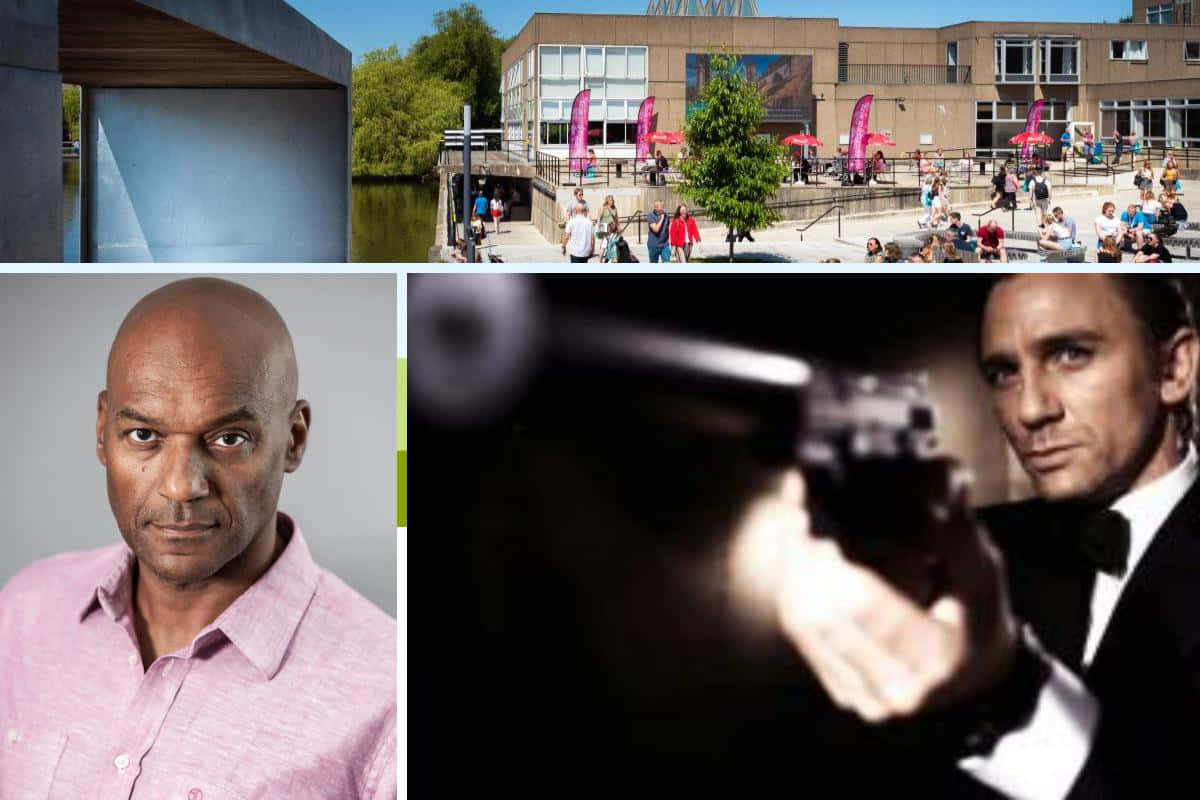 Colin Salmon Career Collage Background