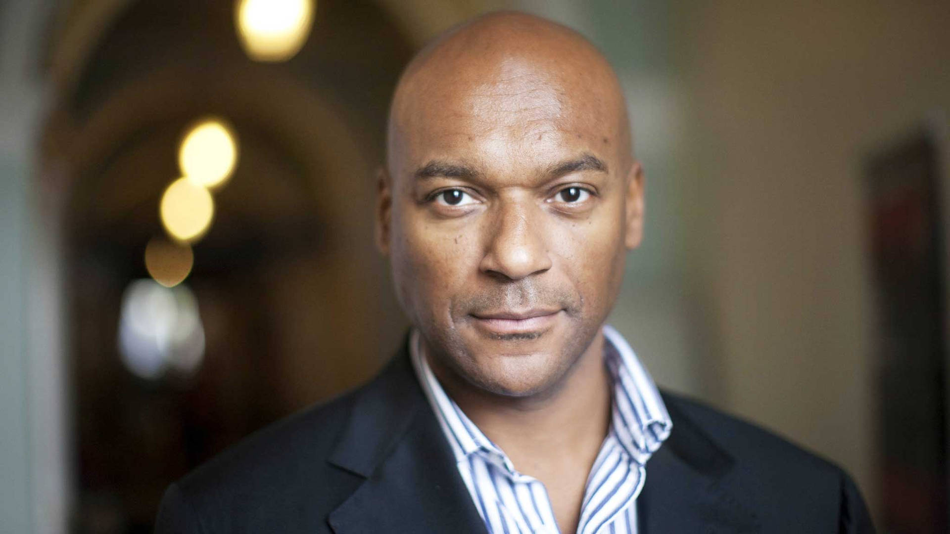 Colin Salmon Close Up Background