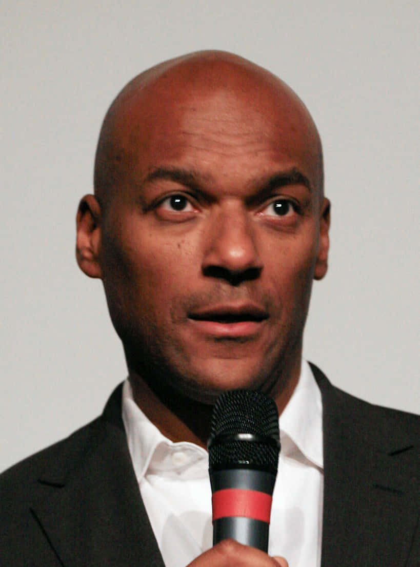 Colin Salmon Speaking Event Background