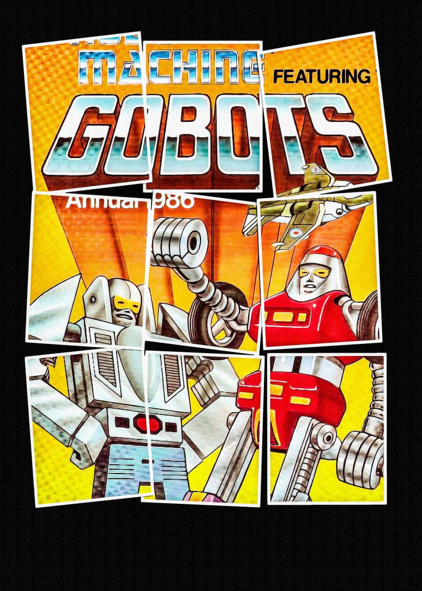 Collage Challenge Of The Gobots Background
