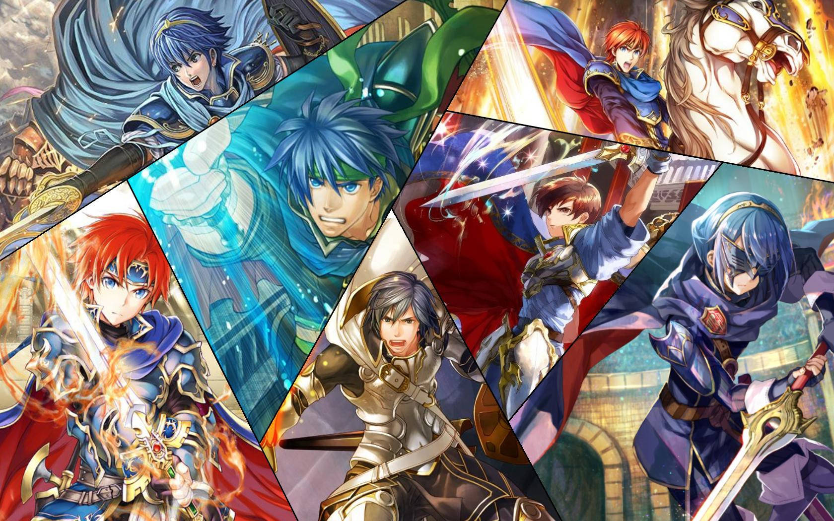Collage Fire Emblem Heroes Background