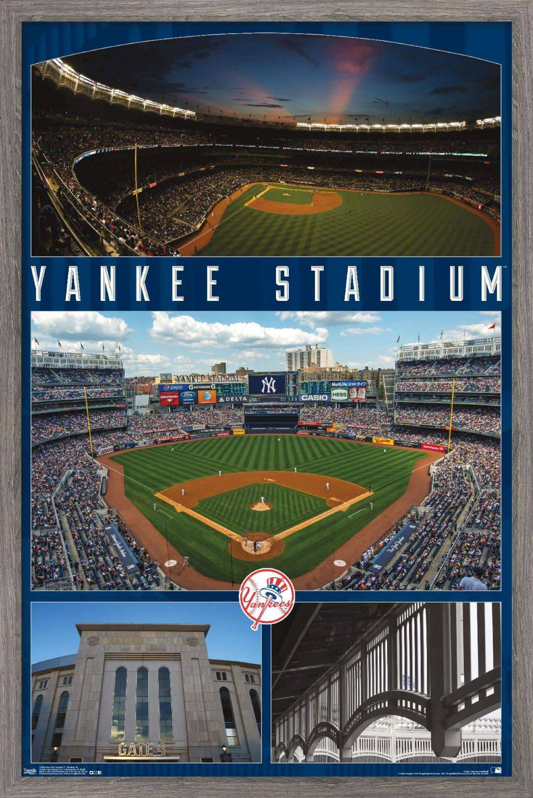 Collage Tribute To Yankee Stadium