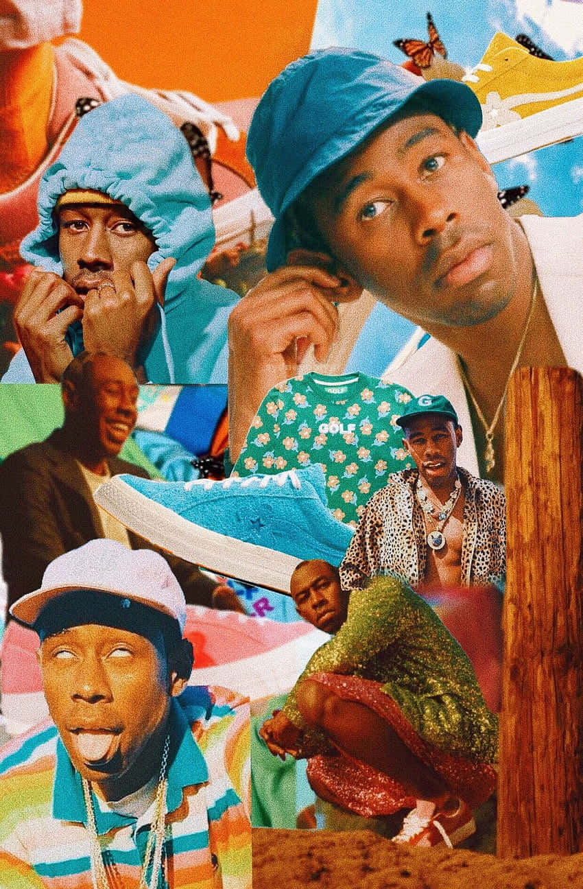 Collage Tyler The Creator Pfp Background