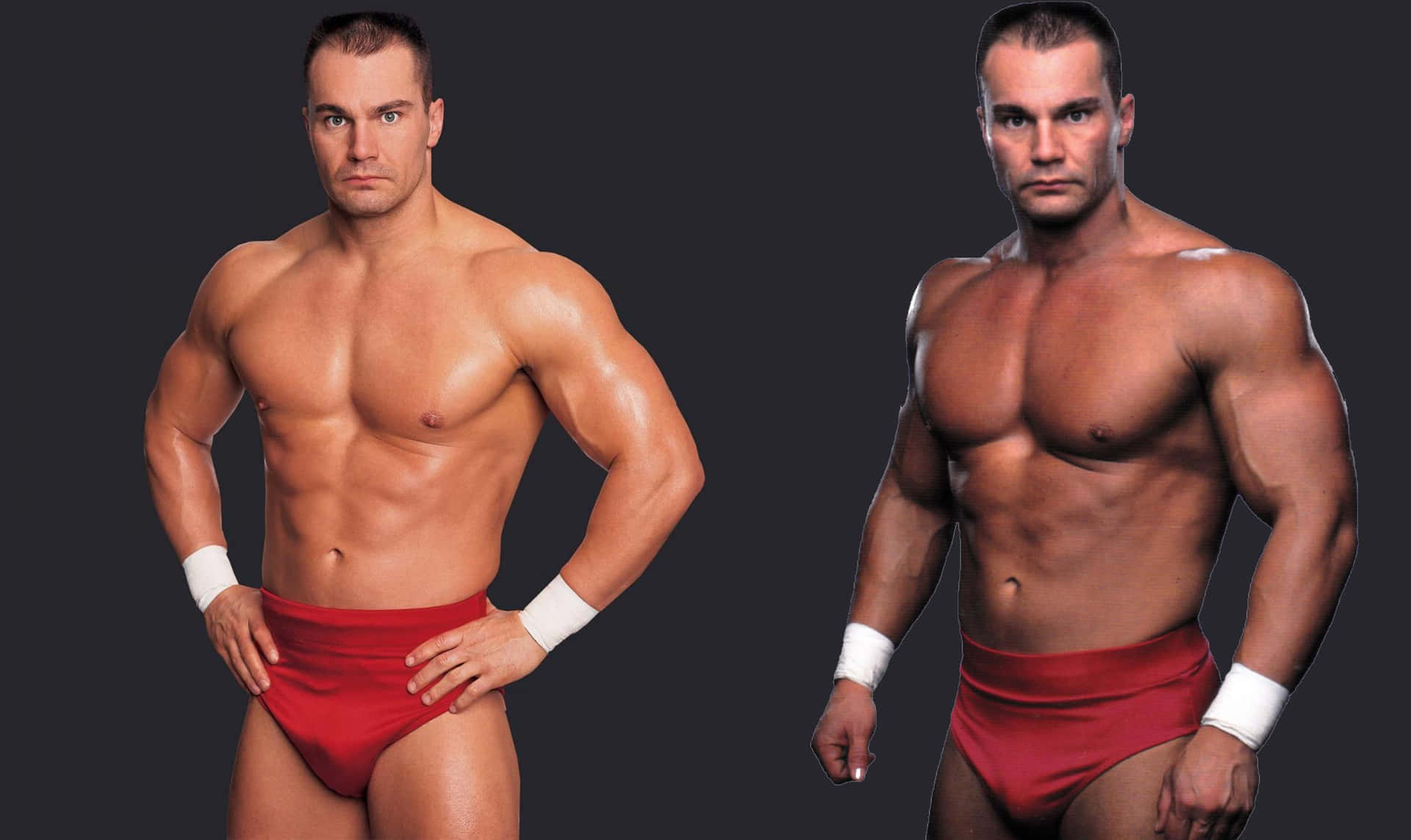 Collaged Canadian Professional Wrestler Lance Storm Background