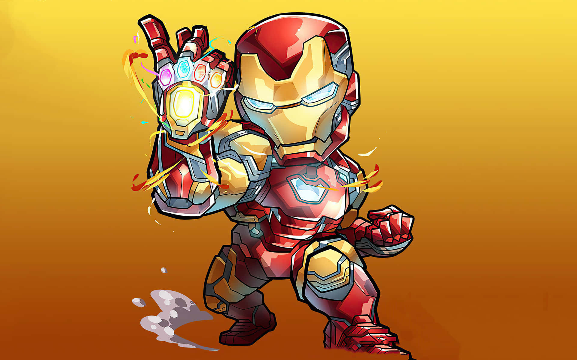 Collecting All Six Infinity Stones Background