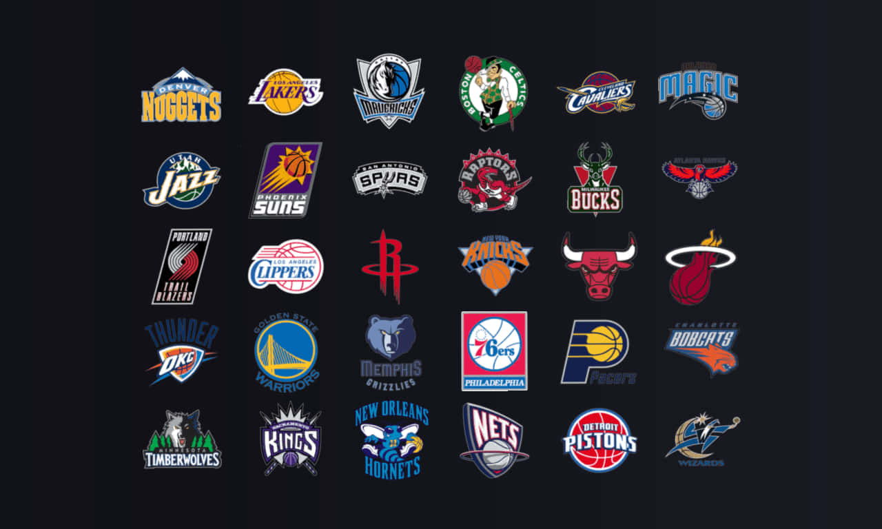 Collection Of Nba Team Logos