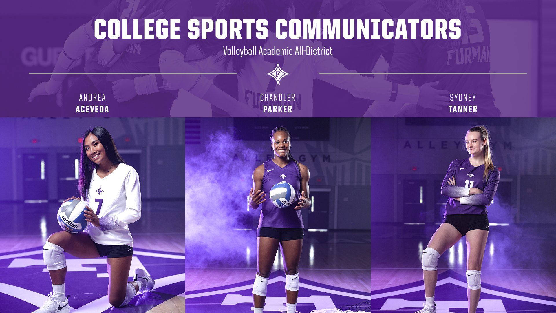 College Sports Communicators - Ad Background