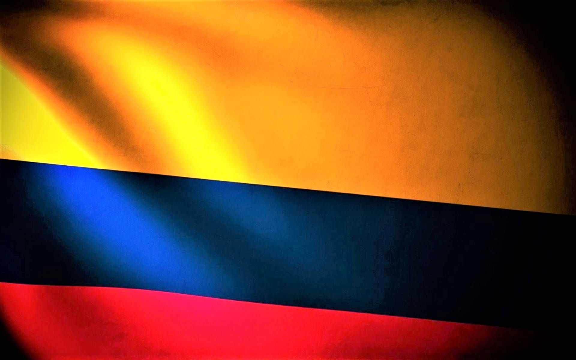 Colombia Flag Vignette Background