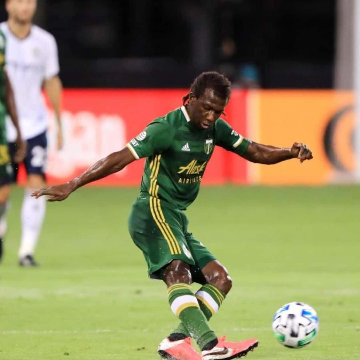 Colombian Professional Footballer Yimmi Chara Major League Soccer Match Background