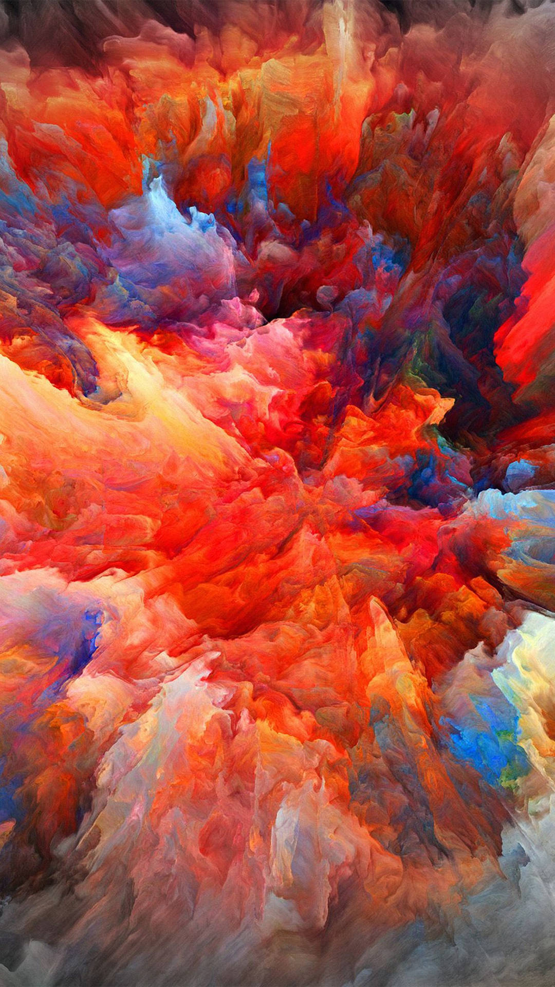 Color Iphone Explosion Background