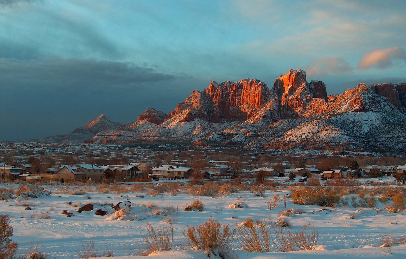 Colorado Arizona Sunset View Background