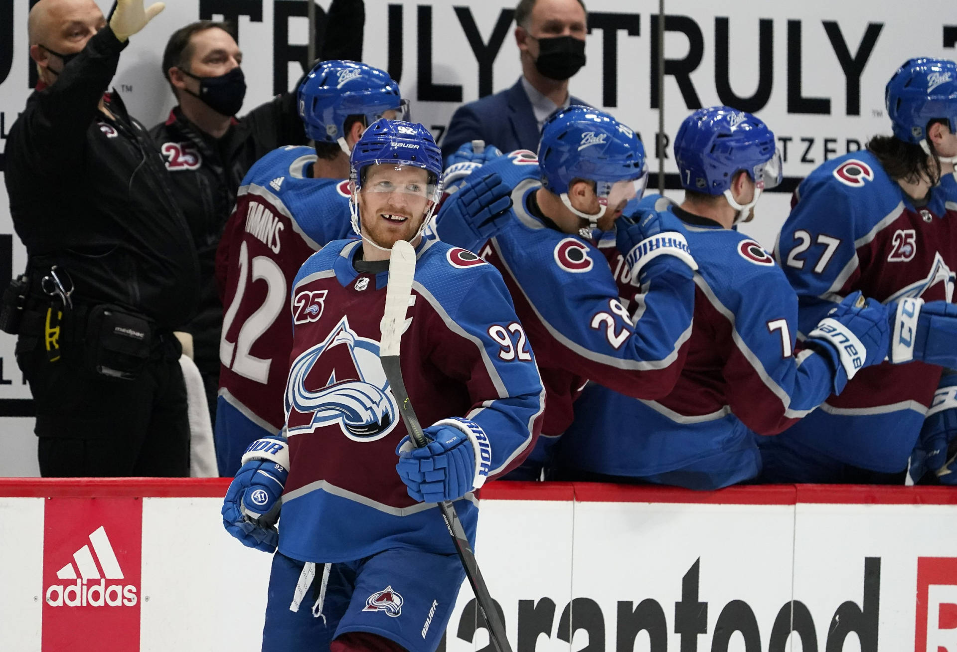 Colorado Avalanche Gabriel Landeskog Background