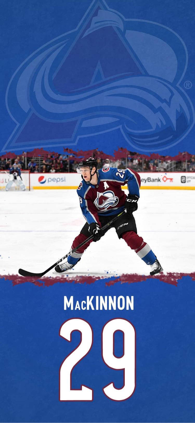 Colorado Avalanche Nathan Mackinnon Background