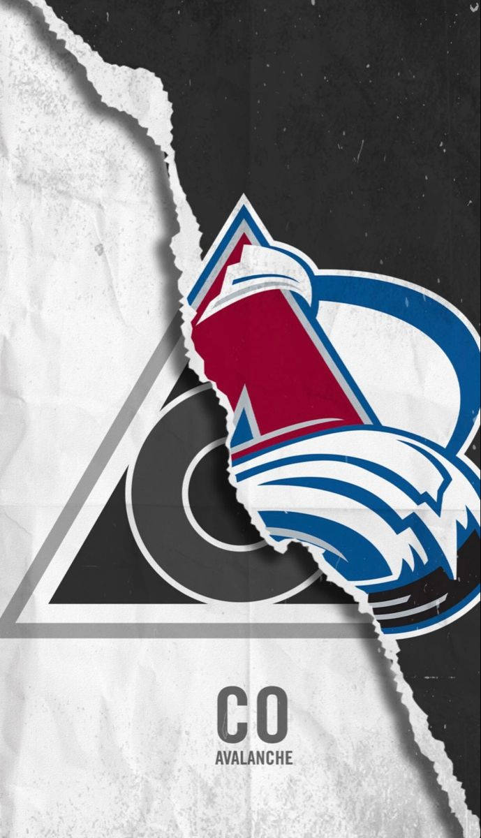 Colorado Avalanche Old And New Logos Background