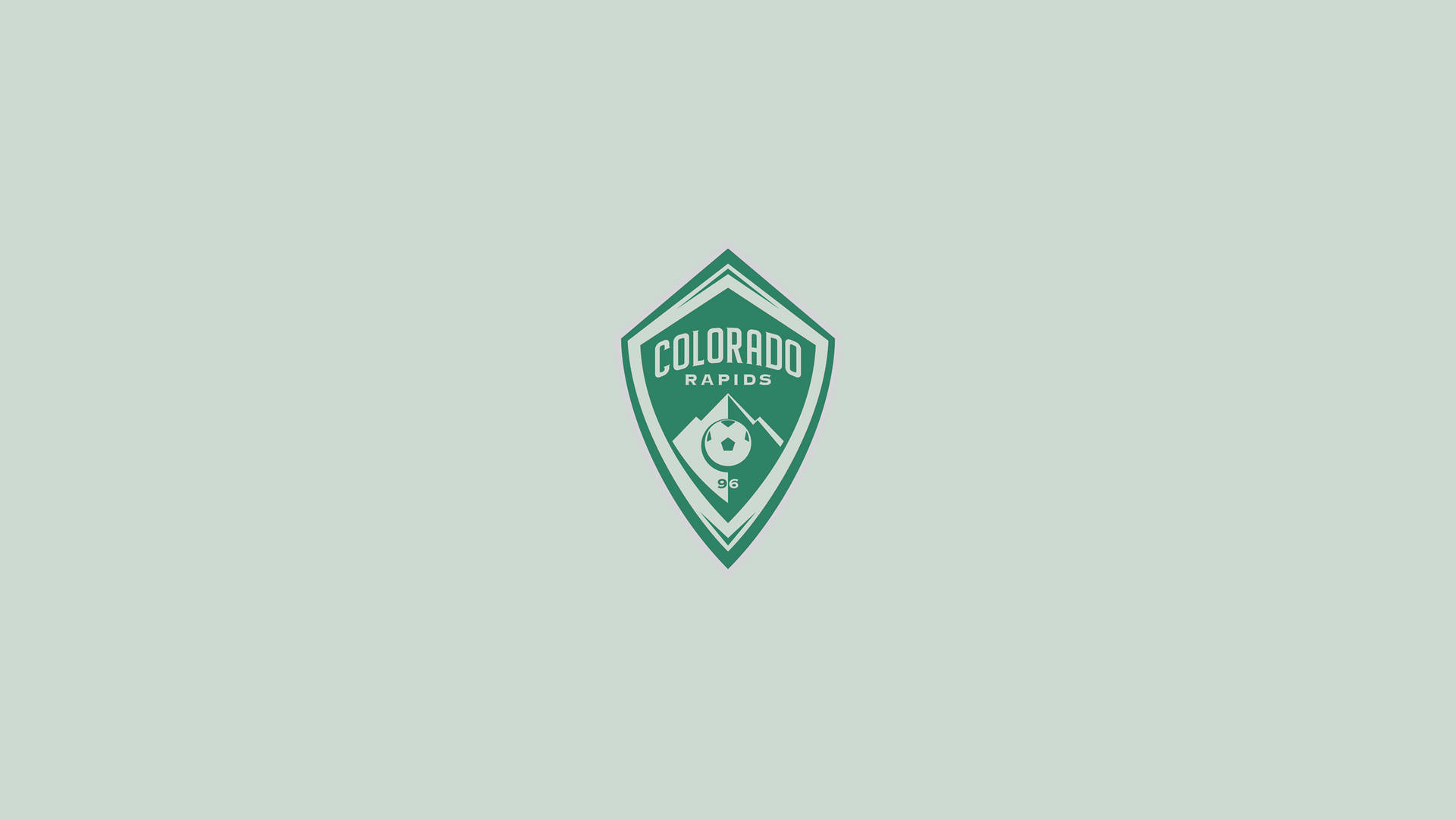 Colorado Rapids Green Logo Background