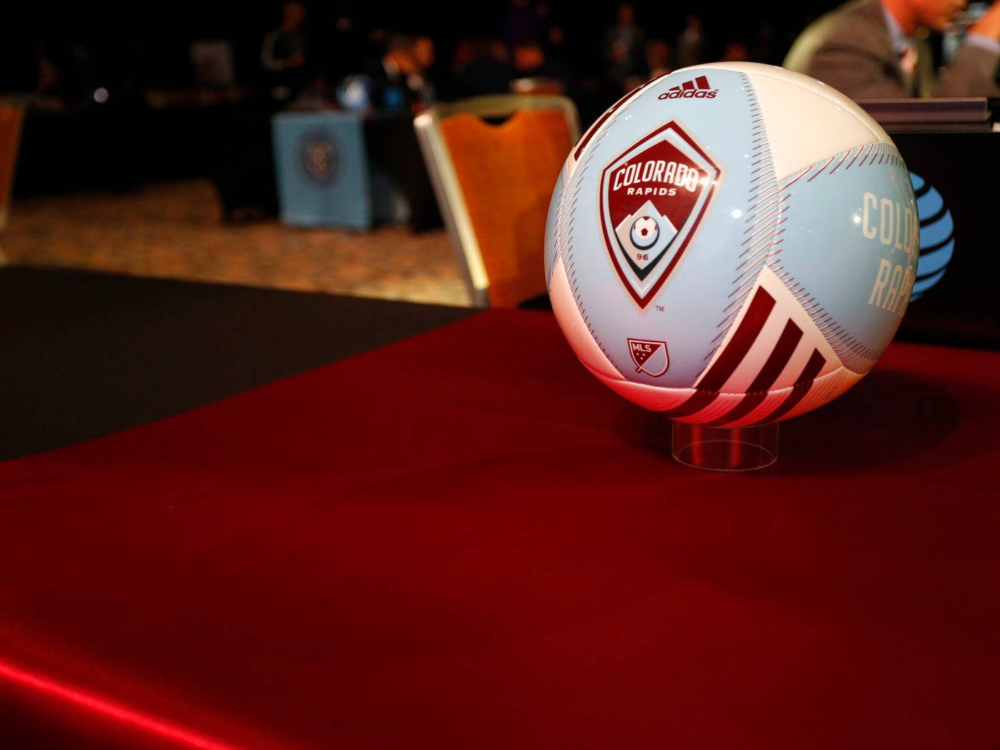 Colorado Rapids Soccer Ball Background