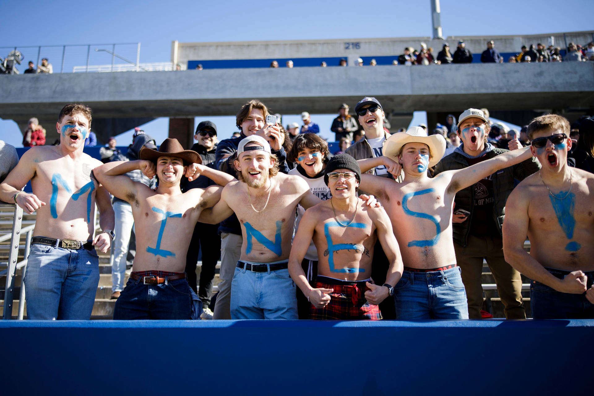 Colorado School Of Mines Bare-chested Background