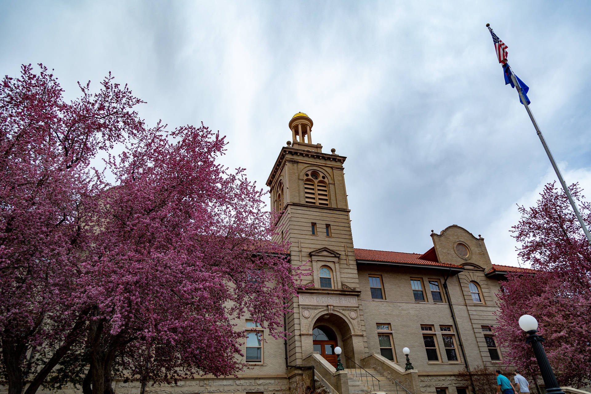 Colorado School Of Mines Guggenheim Hall Facade Background