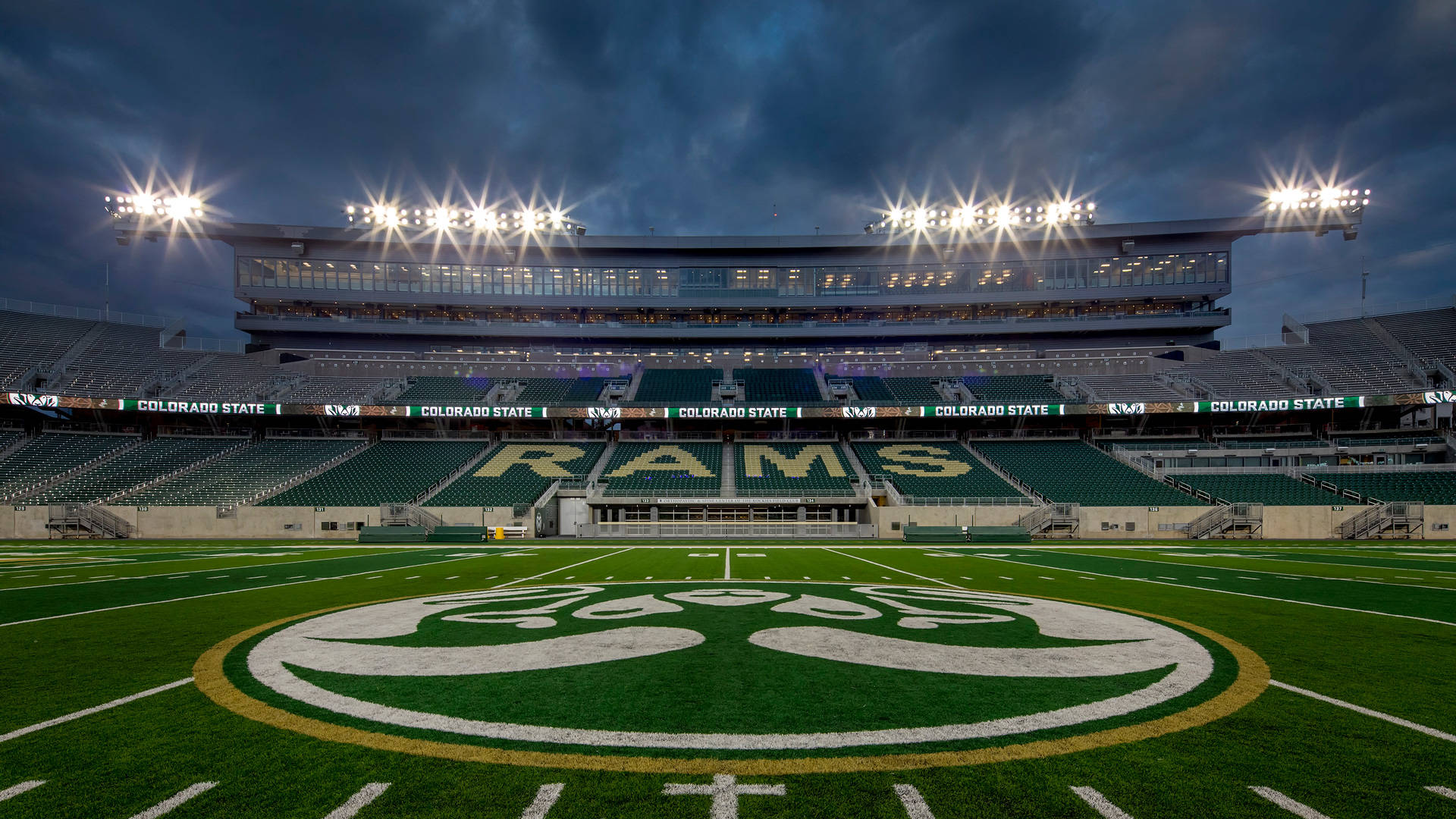 Colorado State University Canvas Stadium Background