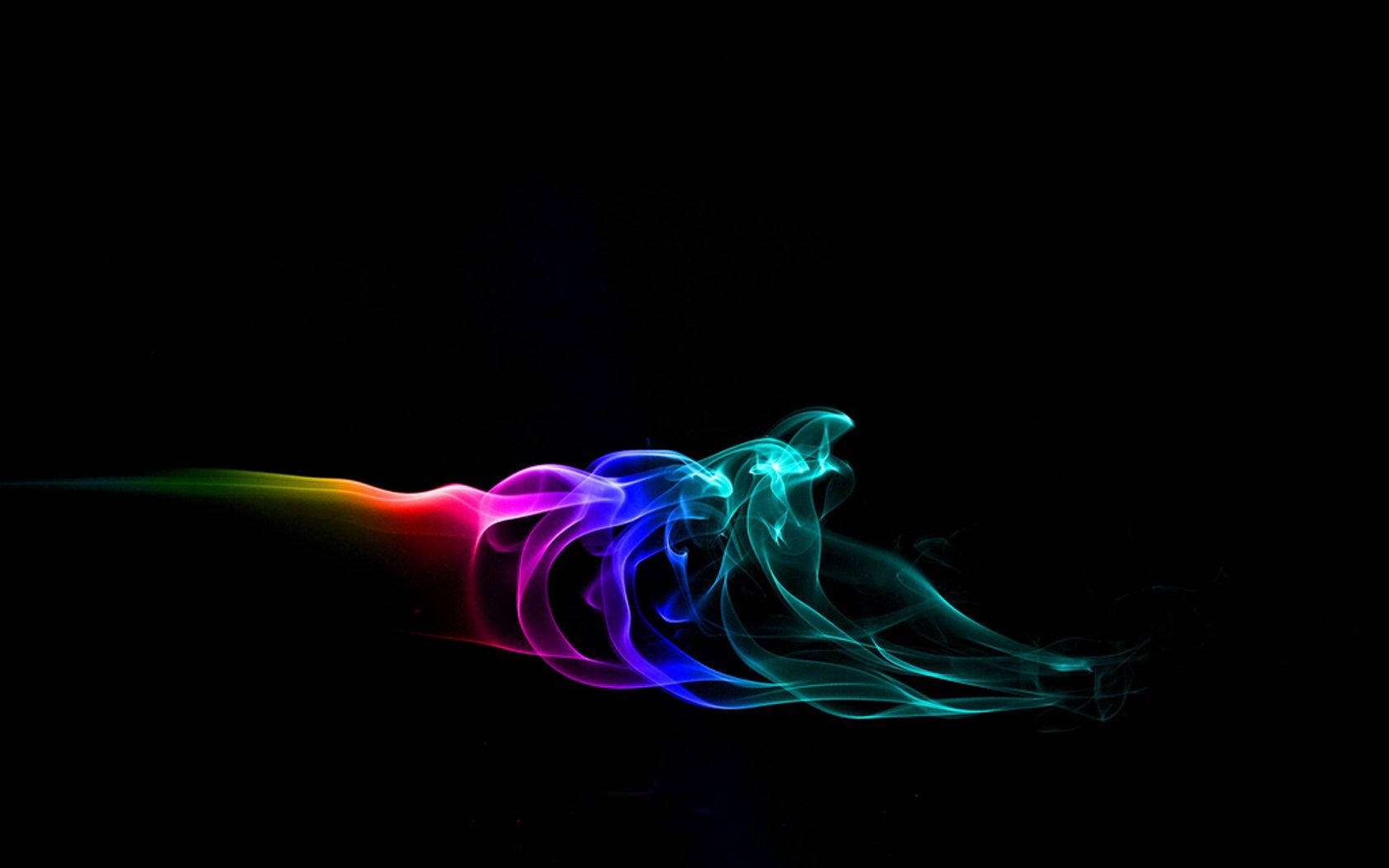 Colored Abstract Smoke Pattern Background