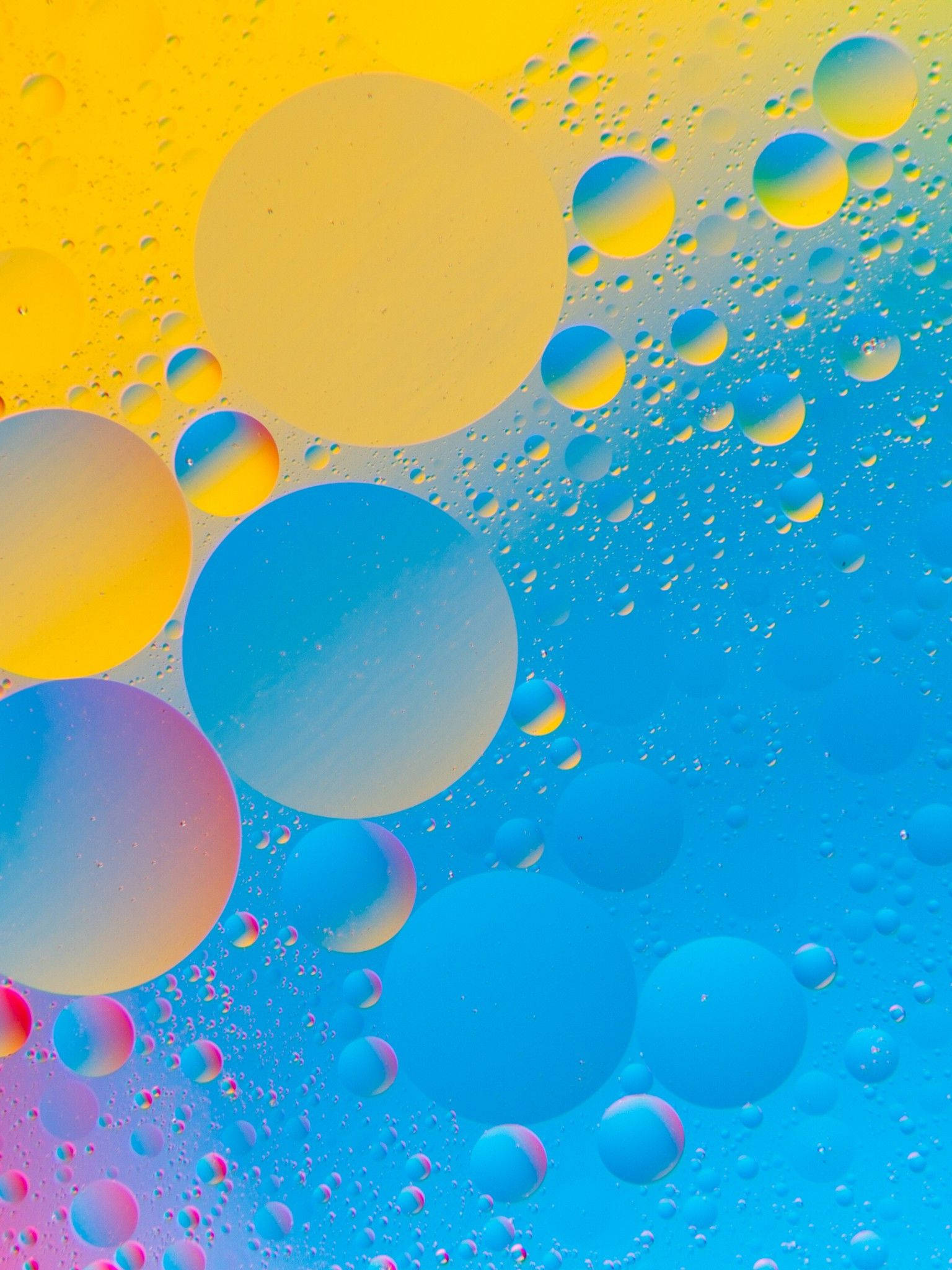 Colored Bubbles As Official Ipad Display