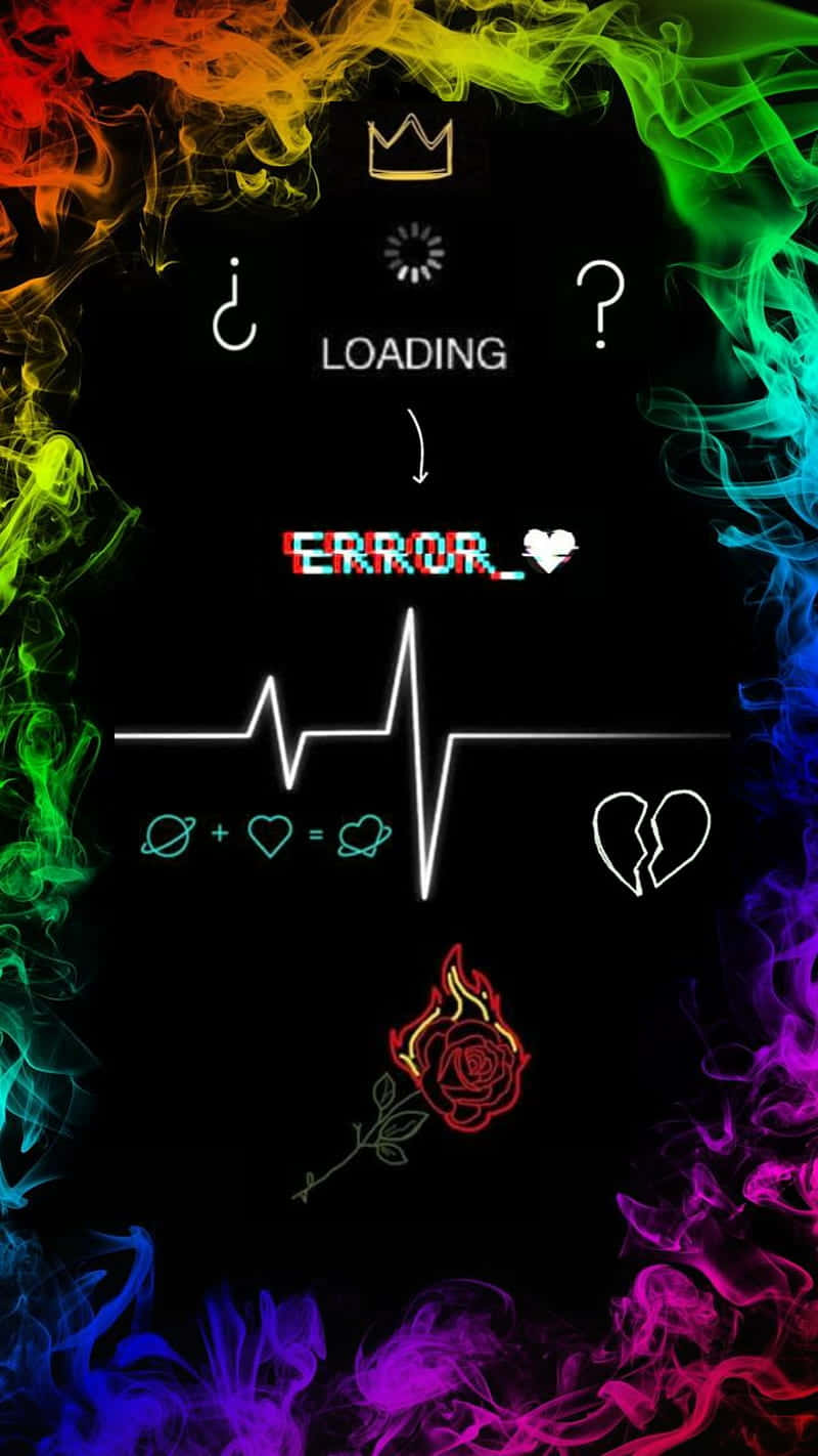 Colorful_ Abstract_ Error_ Concept Background