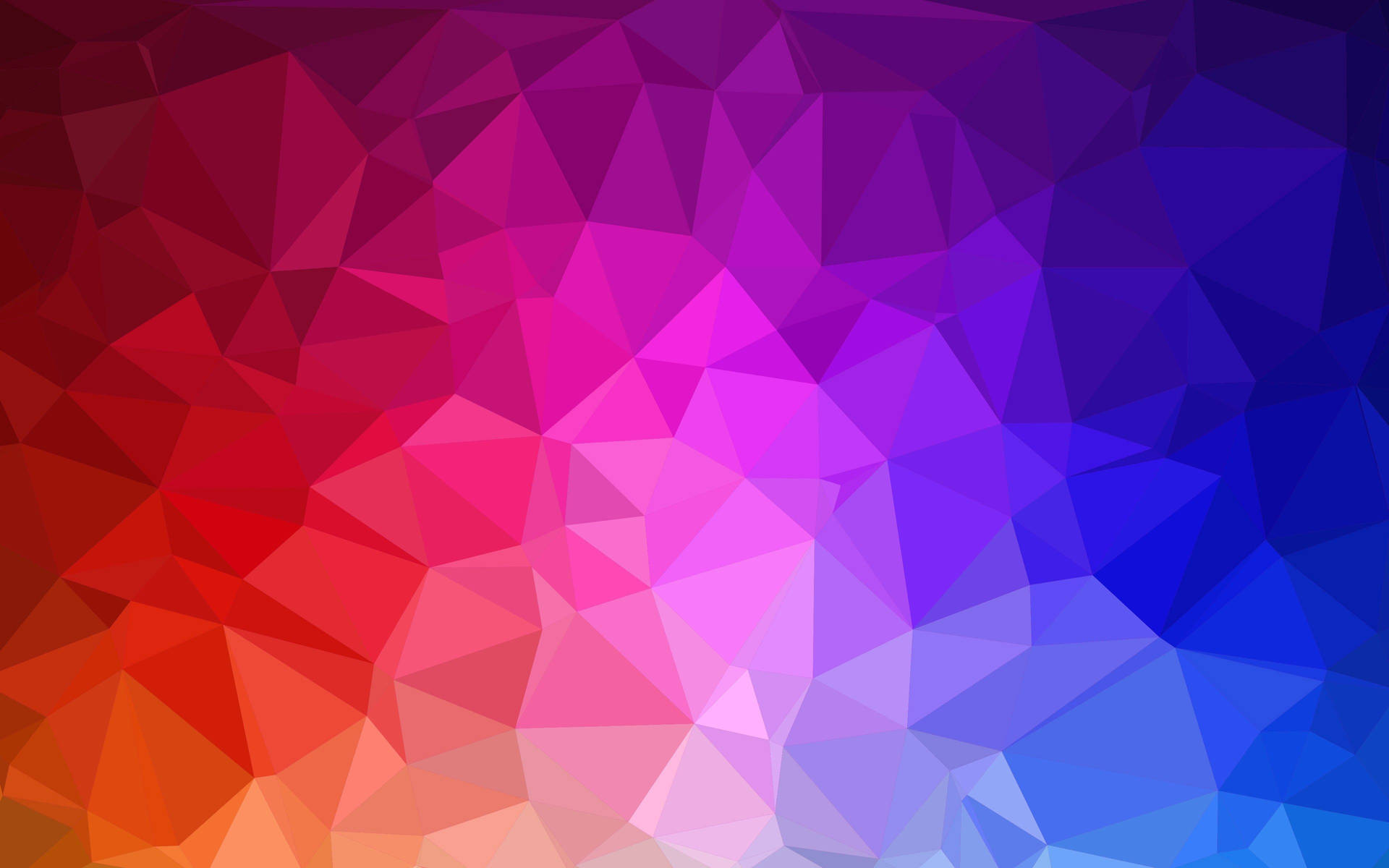 Colorful Abstract Geometric Triangle Pattern Background