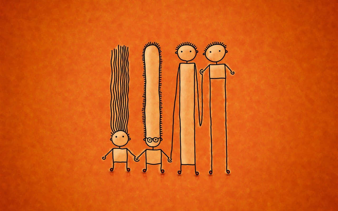 Colorful Abstract Line Art